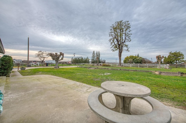 11016 E S Ave, Selma, CA 93662 - view of patio featuring a view of rural / pastoral area