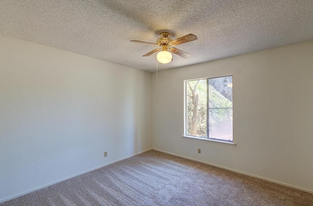 41151 Fig Grove Cir, Madera, CA 93636 - carpeted spare room featuring a ceiling fan and a textured ceiling