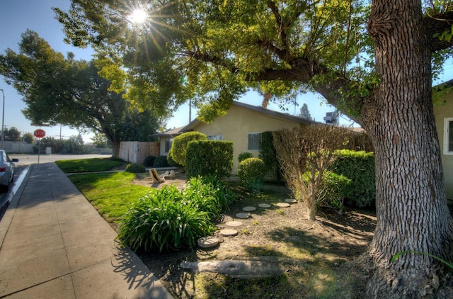 1136 Sylmar Ave, Clovis, CA 93612 - view of property exterior with stucco siding