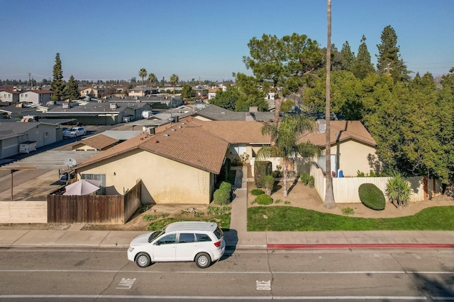 1136 Sylmar Ave, Clovis, CA 93612 - aerial perspective of suburban area