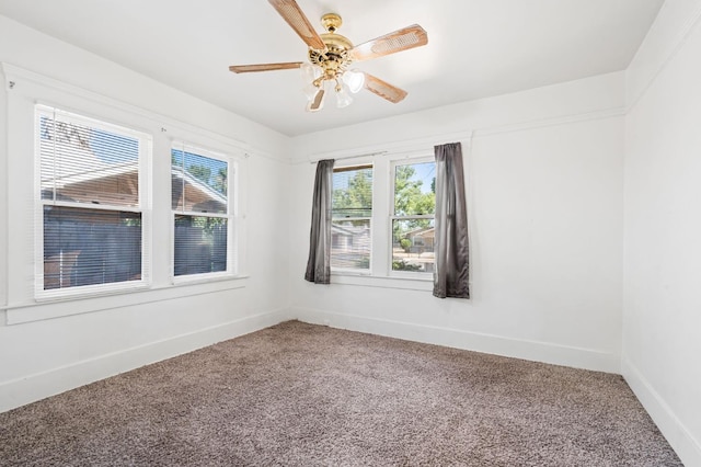 3334 E Montecito Ave, Fresno, CA 93702 - empty room featuring light colored carpet and ceiling fan