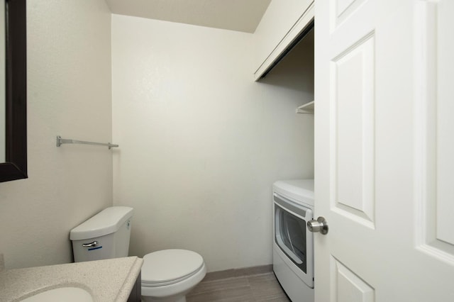 4875 N Backer Ave Unit 160, Fresno, CA 93726 - half bath with vanity and washer / dryer
