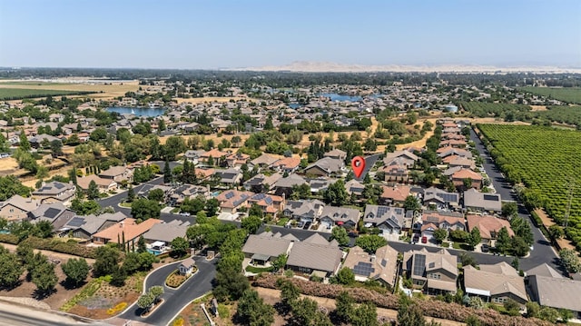 10911 E Swift Ave, Clovis, CA 93619 - aerial perspective of suburban area featuring a large body of water
