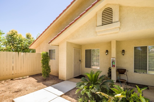 1542 E Alluvial Ave Unit 128, Fresno, CA 93720 - entrance to property with stucco siding