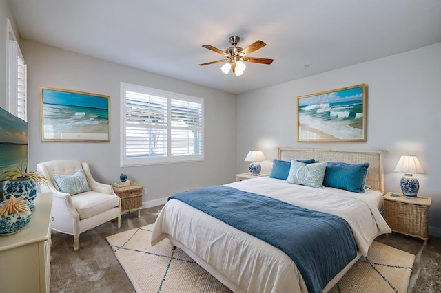 629 Del Monte Ave, Clovis, CA 93619 - bedroom featuring carpet floors and ceiling fan
