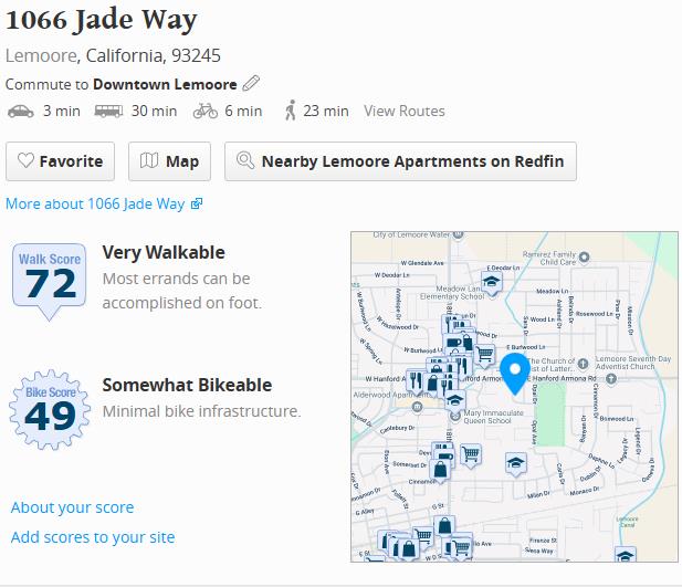 1066 Jade Way, Lemoore, CA 93245 - view of a document
