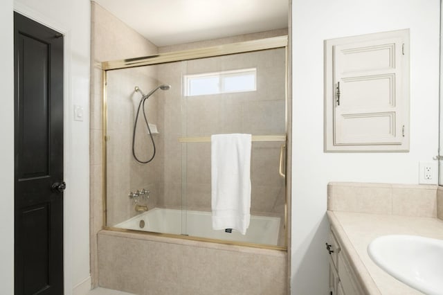 8501 N Akron Ave, Fresno, CA 93720 - full bathroom with tiled shower / bath and vanity