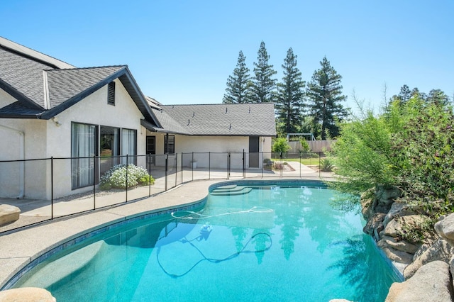 8501 N Akron Ave, Fresno, CA 93720 - view of pool with a patio area