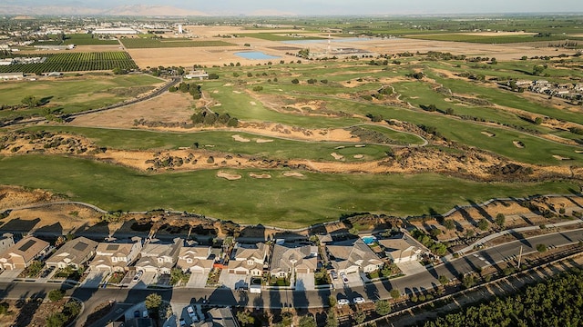 400 Ridge Creek Estates Way, Dinuba, CA 93618 - aerial view of property and surrounding area with a golf club and nearby suburban area