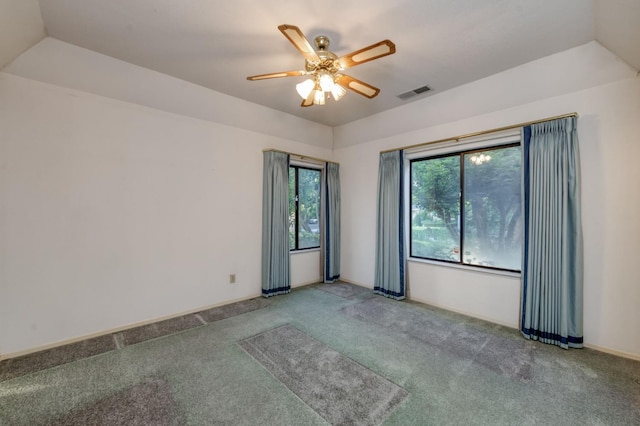 7664 N Kavanagh Ave, Fresno, CA 93711 - carpeted spare room with ceiling fan and baseboards