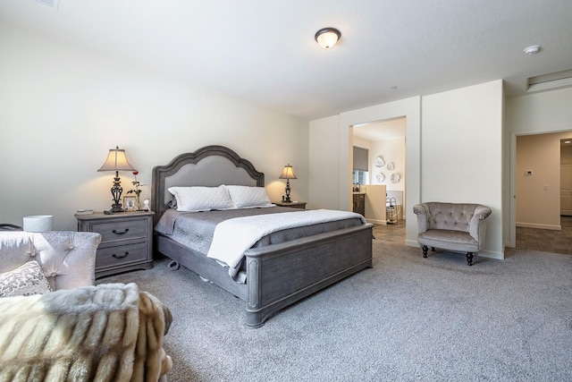 2421 N Cabrenet Pl, Hanford, CA 93230 - carpeted bedroom with ensuite bathroom and baseboards