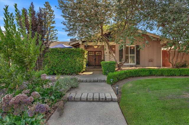 3251 W Magill Ave, Fresno, CA 93711 - obstructed view of property featuring french doors