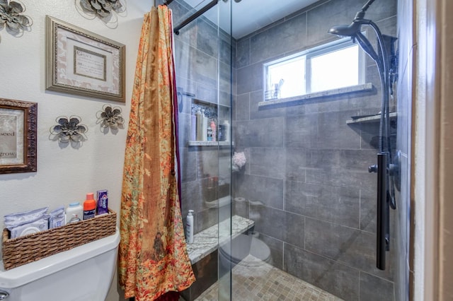 365 Stanford Ave, Clovis, CA 93611 - bathroom featuring toilet and a shower stall