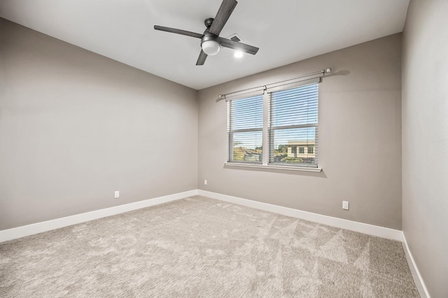 7160 W Dovewood Ln, Fresno, CA 93723 - empty room featuring a ceiling fan and carpet flooring
