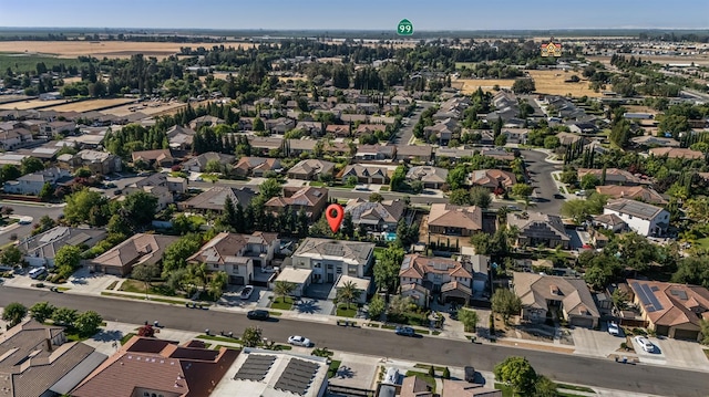 7160 W Dovewood Ln, Fresno, CA 93723 - aerial view of property's location with nearby suburban area