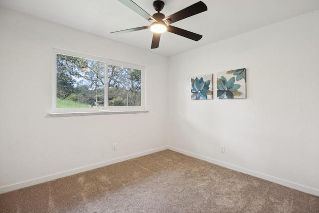 9098 San Gabriel Rd, Atascadero, CA 93422 - unfurnished room with carpet and ceiling fan