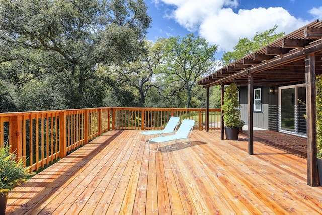 9098 San Gabriel Rd, Atascadero, CA 93422 - view of wooden deck