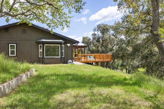 9098 San Gabriel Rd, Atascadero, CA 93422 - back of property featuring a deck