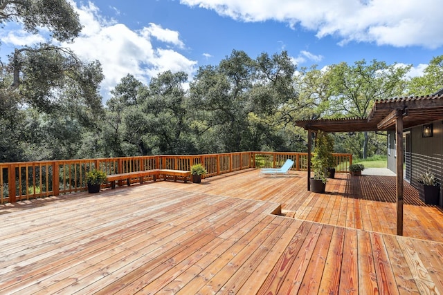 9098 San Gabriel Rd, Atascadero, CA 93422 - deck featuring view of scattered trees