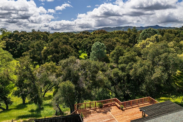 9098 San Gabriel Rd, Atascadero, CA 93422 - view of mountain backdrop featuring a heavily wooded area