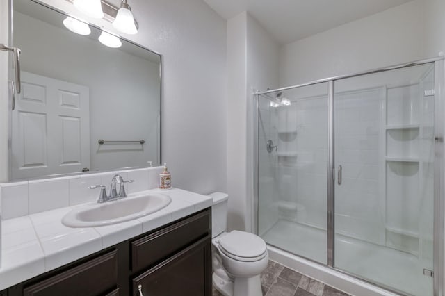 7173 N Shiraz, Fresno, CA 93722 - full bathroom with a stall shower and vanity