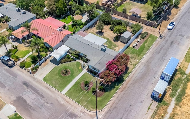 8573 E Ostler St, Selma, CA 93662 - aerial view of residential area