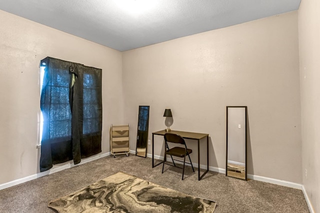3615 W Michigan Ave, Fresno, CA 93722 - carpeted home office with baseboards