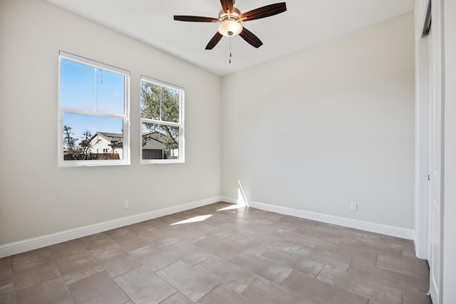 998 Highland Rd W, Madera, CA 93636 - unfurnished room featuring ceiling fan and baseboards