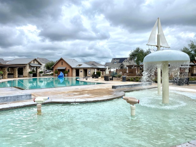 578 S Alpine Way S, Madera, CA 93636 - community pool featuring a patio area