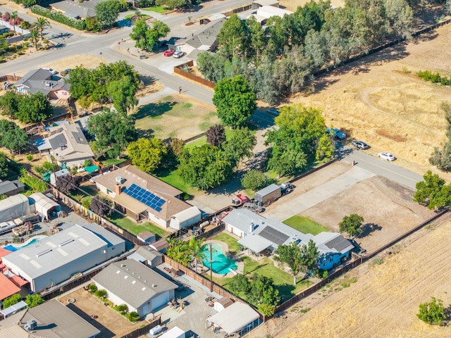 11736 Waverly Rd, Madera, CA 93636 - aerial perspective of suburban area with a pool
