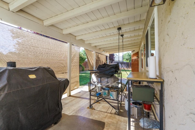 11736 Waverly Rd, Madera, CA 93636 - fenced backyard with area for grilling