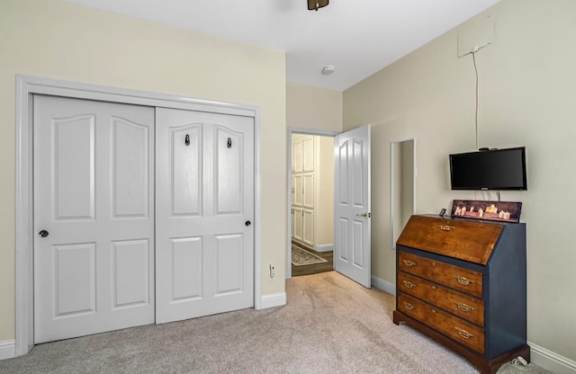 4632 W Minarets Ave, Fresno, CA 93722 - carpeted bedroom with a closet and baseboards