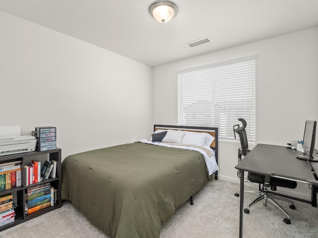 6274 E Riesling Dr, Fresno, CA 93727 - bedroom with light carpet and a desk