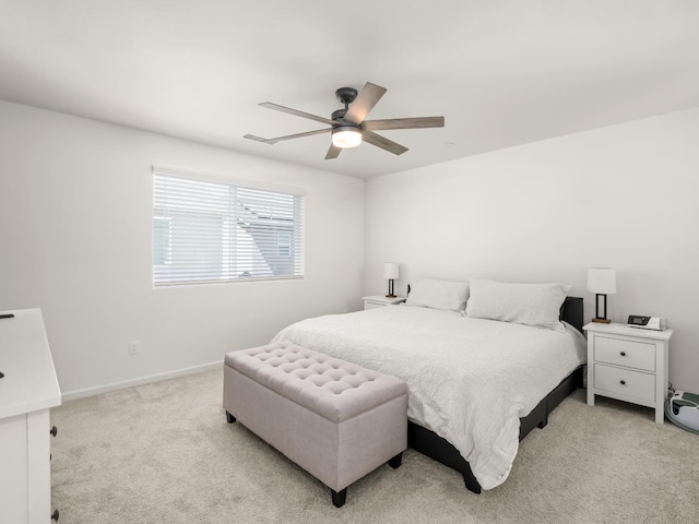 6274 E Riesling Dr, Fresno, CA 93727 - bedroom featuring carpet and a ceiling fan