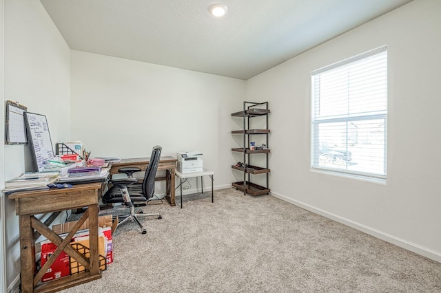 2012 Richard Ave, Sanger, CA 93657 - carpeted home office featuring baseboards