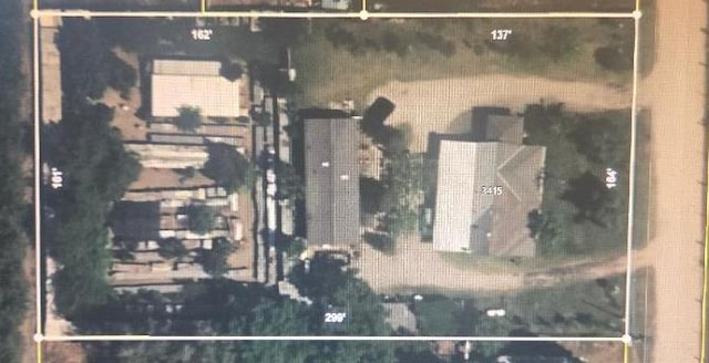 3415 E Lincoln Ave, Fresno, CA 93725 - map / location featuring property boundaries highlighted