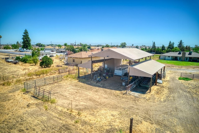 3377 N Bryan Ave, Fresno, CA 93723 - rear view of property featuring an exterior structure and an outdoor structure