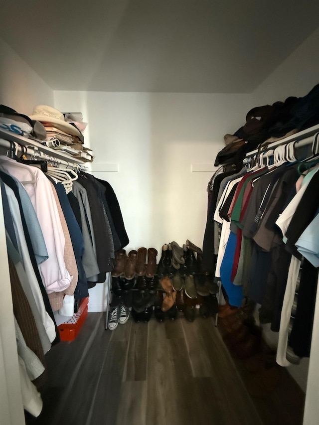 2662 Yerba St, Selma, CA 93662 - walk in closet with wood finished floors