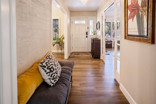 6372 N Benedict Ave, Fresno, CA 93711 - entrance foyer featuring wood finished floors