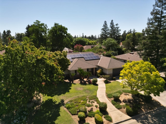 6372 N Benedict Ave, Fresno, CA 93711 - view from above of property