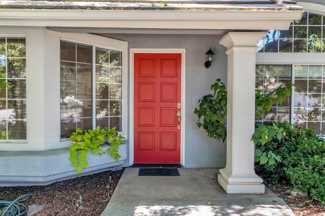 1210 E Province Dr, Fresno, CA 93720 - entrance to property with stucco siding and covered porch