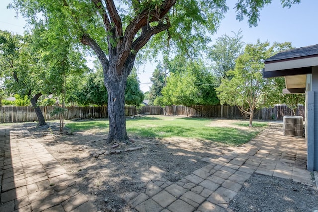 1904 S Fairway Ave, Fresno, CA 93727 - fenced backyard with a patio area