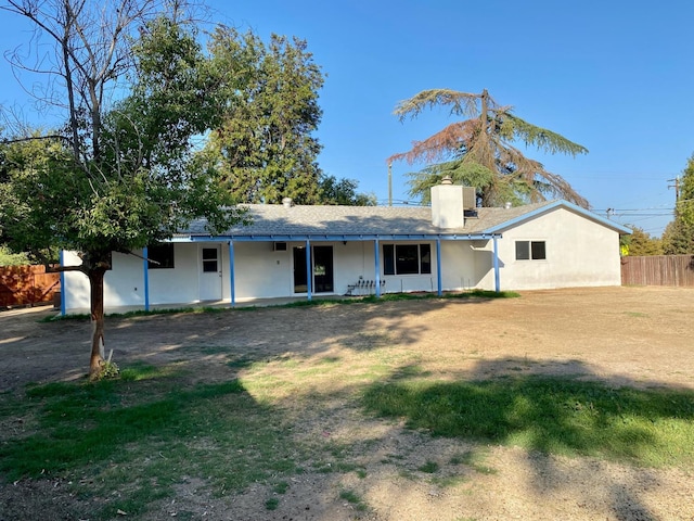 12173 Rd 36, Madera, CA 93636 - ranch-style house featuring a chimney and stucco siding