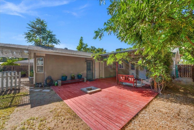 1440 E Fountain Way, Fresno, CA 93704 - view of wooden terrace