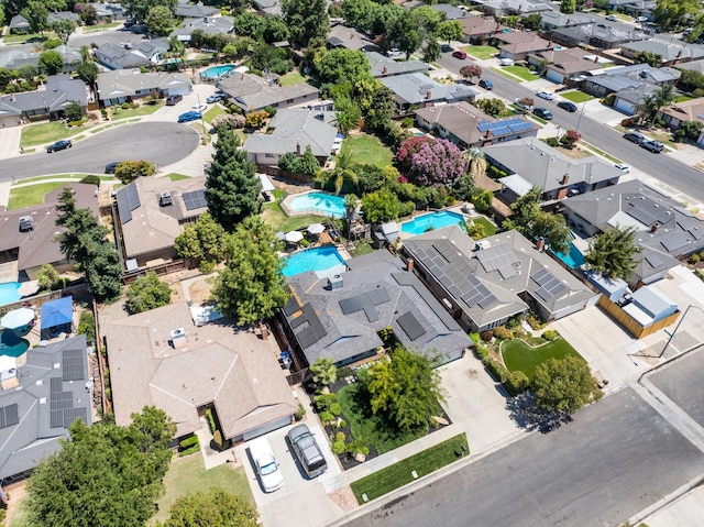 2344 E Menlo Ave, Fresno, CA 93710 - aerial overview of property's location with nearby suburban area