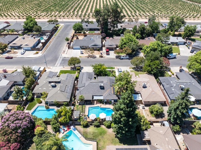 2344 E Menlo Ave, Fresno, CA 93710 - aerial view of sparsely populated area featuring nearby suburban area
