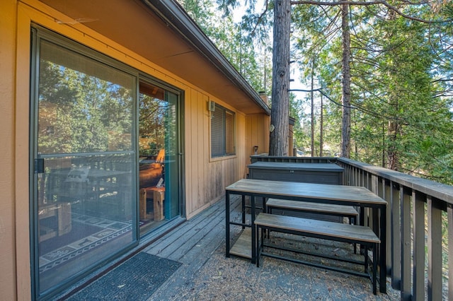 40904 Mill Run Ln Unit 60, Shaver Lake, CA 93664 - deck featuring outdoor dining space