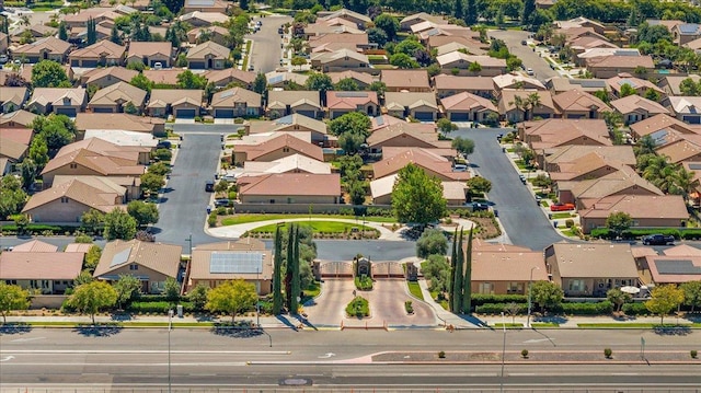 2481 S Via Versilia Dr, Fresno, CA 93727 - aerial view of residential area
