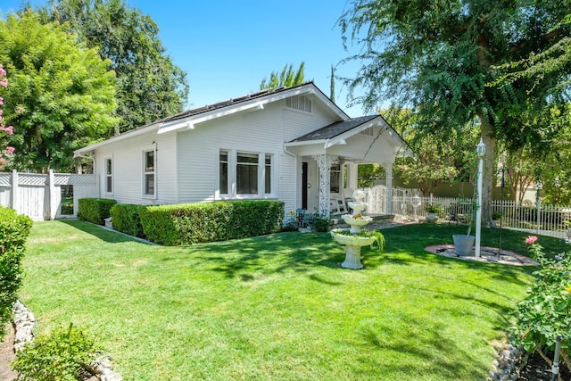 321 E Brown, Fresno, CA 93704 - rear view of house