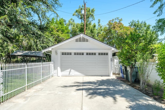 321 E Brown, Fresno, CA 93704 - view of detached garage